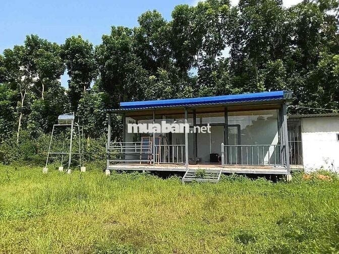 Bán 1000m2 đất tặng nhà lắp ghép mới tinh,gần QL1A,Long Khánh Đồng Nai