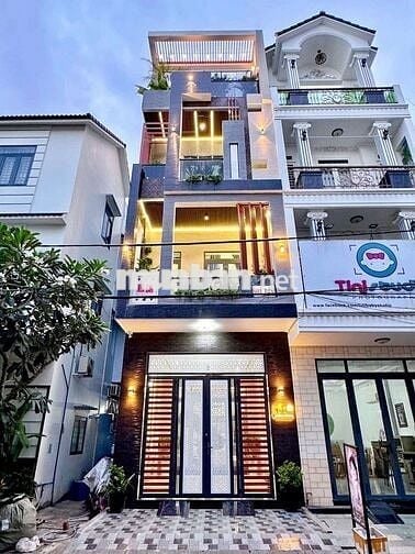 🍓 8TY3 🌼 NHÀ 4 TẦNG - CÓ SÂN THƯỢNG - KDC 91B