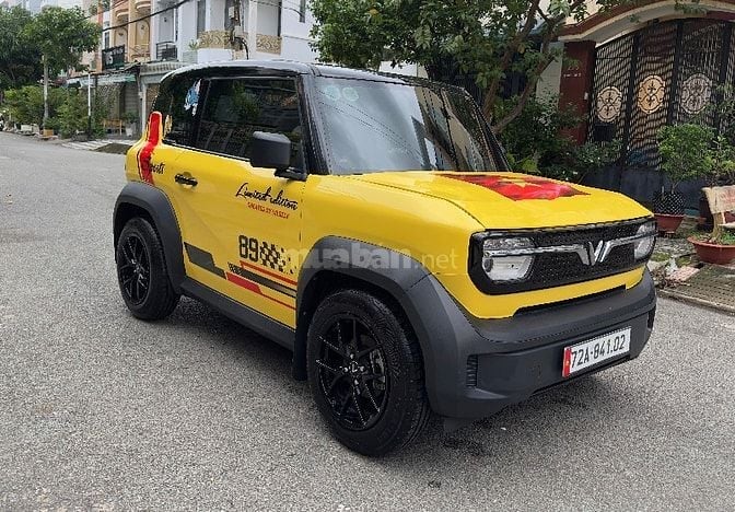 Vinfast VF3 Vàng Pin Thuê lên full đồ chơi 80tr