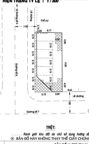 Bán căn góc 2 mặt tiền đường 24m P.Tân Kiểng giá 39 Tỷ TL