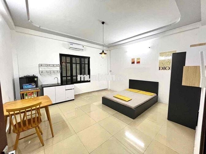 PHÒNG STUDIO 35M2 - FULL NỘI THẤT - NGAY CV HOÀNG VĂN THỤ