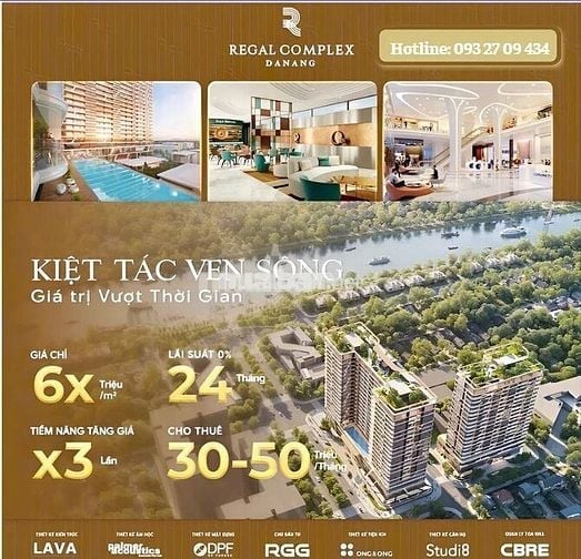 BOOKING TẶNG NGAY 100 TRIỆU ĐỒNG TẠI REGAL COMPLEX