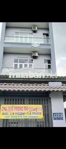 Phòng trọ Vĩnh lộc sạch sẽ , mới , an ninh