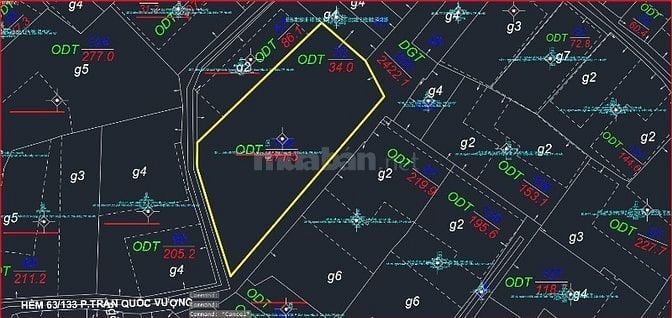 Bán đất Phân Lô ngõ 63 Trần quốc vượng - cầu giấy - hn