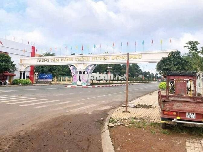 BÁN GẤP ĐẤT TC THỊ TRẤN TÂN PHÚ,ĐỒNG PHÚ NGAY KDL ĐẢO YẾN GIÁ 195TR
