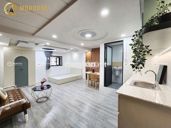 Căn hộ cao cấp 40m2 thoáng mát.FULL NỘI THẤT MỚI KENG + MÁY GIẶT RIÊNG