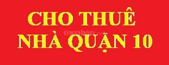 Cho thuê nhà mặt tiền 195 Nguyễn Tiểu La Phường 8, Quận 10, 5x13, 25tr