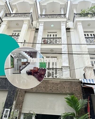 Cho Thuê Nhà 3 Lầu Mới Giá Rẻ Hẻm Nhựa 7 M Đường Nguyễn Ảnh Thủ Q12