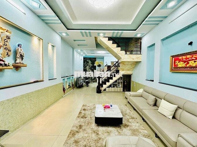 Nhà Dương Thị Mười - 3 Tầng - 5 X 16 - Hẻm Ô Tô - Giá 5 Tỷ 590