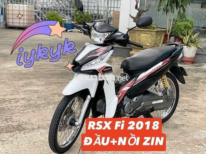 [ĐẸP NHƯ MỚI]👉 Wave RSX Fi 2018,XE ÍT ĐI,NGAY CHỦ💖