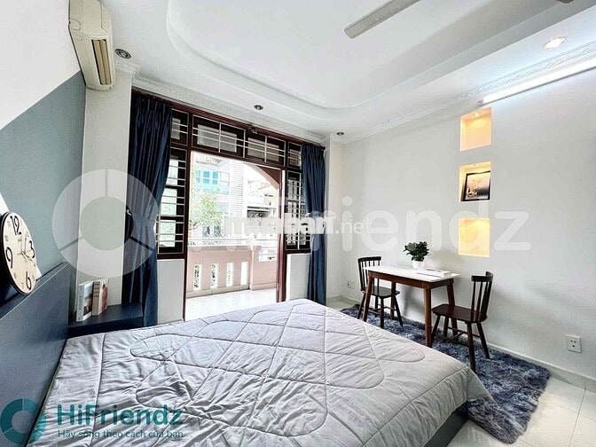 Cho Thuê Studio 30m2 Full NT Balcon Ngay Cầu Vượt 3/2 Đh kinh Tế UEH