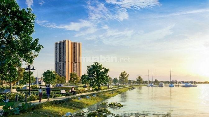 Nhà tôi ngay sông Sài Gòn view Lanmark 81