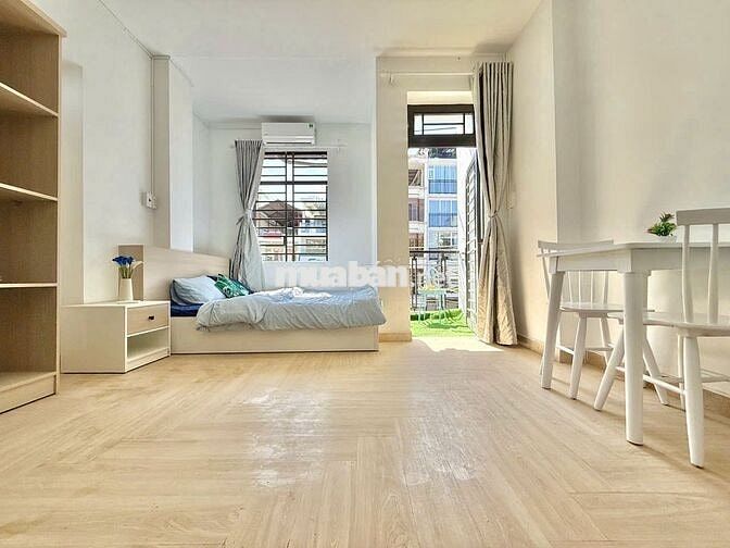🏡 STUDIO BAN CÔNG RỘNG 30M2– MÁY GIẶT RIÊNG – CHU VĂN AN, BÌNH THẠNH 🌿