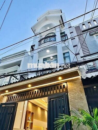 Nhà mới tinh Phạm Văn Chiêu, Gò Vấp , 4 Tầng, Hẻm Xe Hơi, 7.5 Tỷ TL
