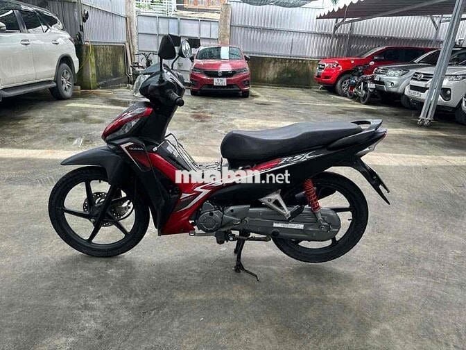 Honda wave RSX 110 Fi đen đỏ mâm đỉa 2019 bstp