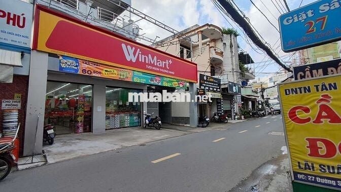 Mặt tiền Kinh doanh,  Chợ An Nhơn,  p6,  Gv.  100m2 chỉ 10.6Tỷ