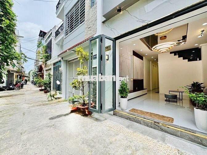 NHÀ 3 TẦNG,2 MẶT TIỀN, NỞ HẬU, HXH  NGUYỄN VĂN CÔNG, P3  CHỈ 9.45 TL.