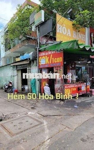 NHÀ 2 TẦNG —HÒA BÌNH PHƯỜNG 5 Q11 (2,3m x 8m)