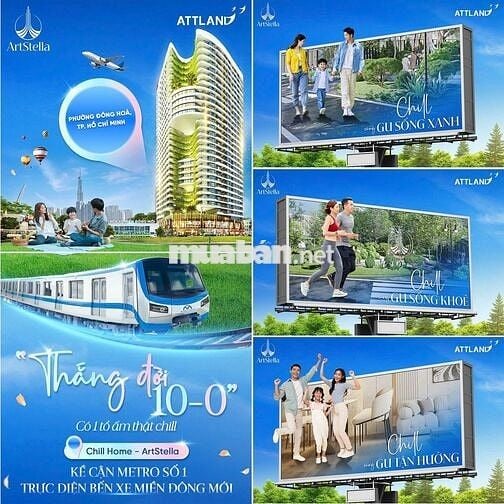 Căn hộ liên kề Metro Số 1, ART STELLA  – Căn hộ cao cấp từ 38 triệu/m²
