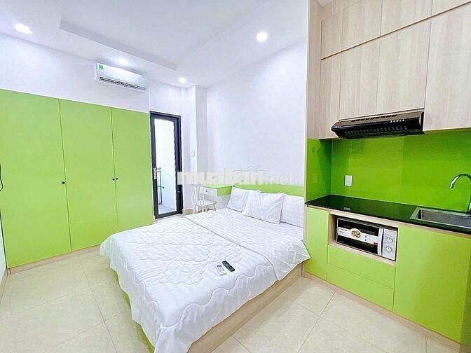 PHÒNG FULL NỘI THẤT CỬA SỔ BAN CÔNG LỚN Ở BÌNH THẠNH GẦN CHỢ BÀ CHIỂU