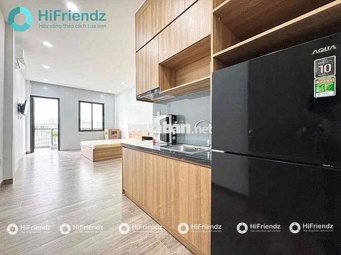 CHO THUÊ PHÒNG STUDIO BAN CÔNG FULL NỘI THẤT NGAY THÀNH THÁI Q10 MỚI