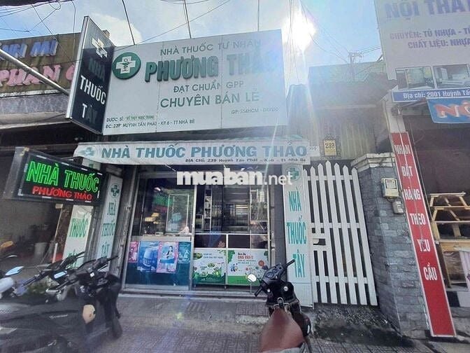 Bán nhà mặt tiền Huỳnh Tấn Phát