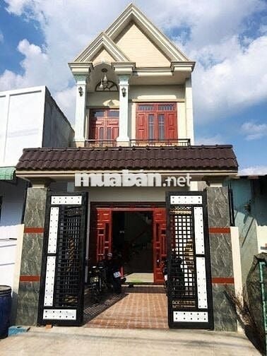 BÁN NHÀ Bình Chánh Chợ Trạm Bình Hưng gần Quận 8 Sổ Hồng Riêng 100m2