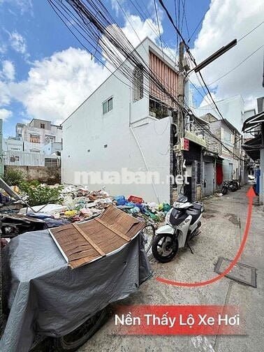 Nền rộng đẹp hẻm 136 Phạm Ngũ Lão