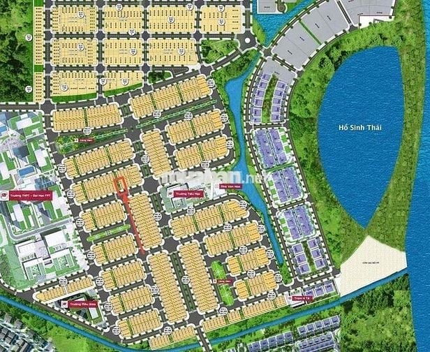 BÁN ĐẤY FPT - ĐƯỜNG 2 LÀNG 26M