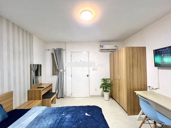 CĂN HỘ MINI FULL NỘI THẤT NGAY BV TỪ DŨ AN NINH CỬA SỔ THOÁNG MÁT