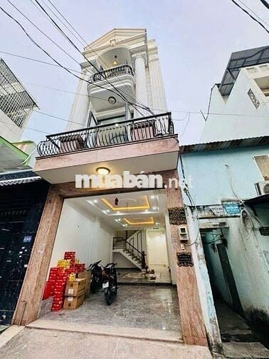 NHÀ 4 TẦNG ĐẸP —LIÊN KHU 4-5 PHƯỜNG BÌNH HƯNG HÒA B (4,1m x 18m)