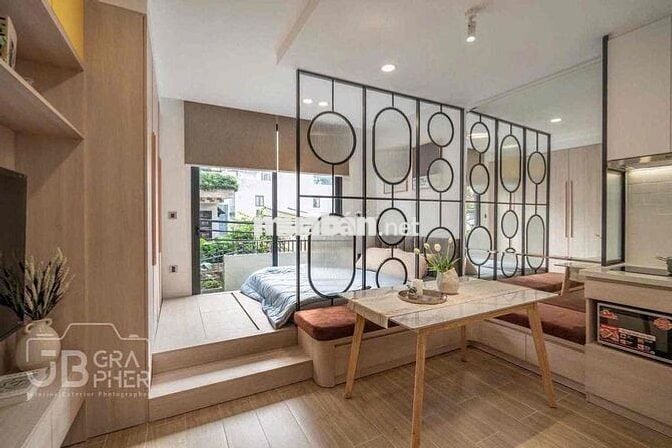 🌿Khai trương căn hộ cho thuê đầy đủ nội thất ngay Vòng xoay Dân chủ