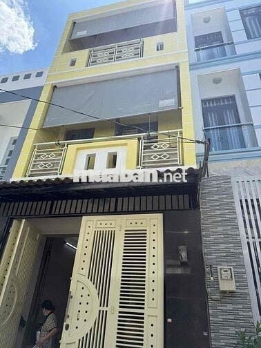 nhà mới, đẹp 1trệt2lầu, 3PN, 40m2, hẻm oto, sổ hồng, giá còn TL