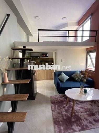 DUPLEX RỘNG - GÁC CAO - BAN CÔNG - FULL NỘI THẤT - MÁY GIẶT RIÊNG