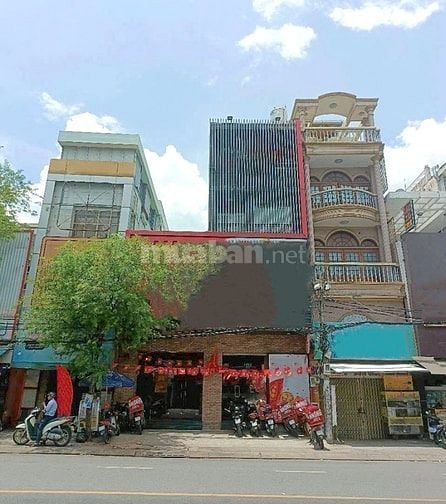 Bán 2 căn mặt tiền Nguyễn Gia Trí, Bình Thạnh, 171,8m², thu nhập sẳn