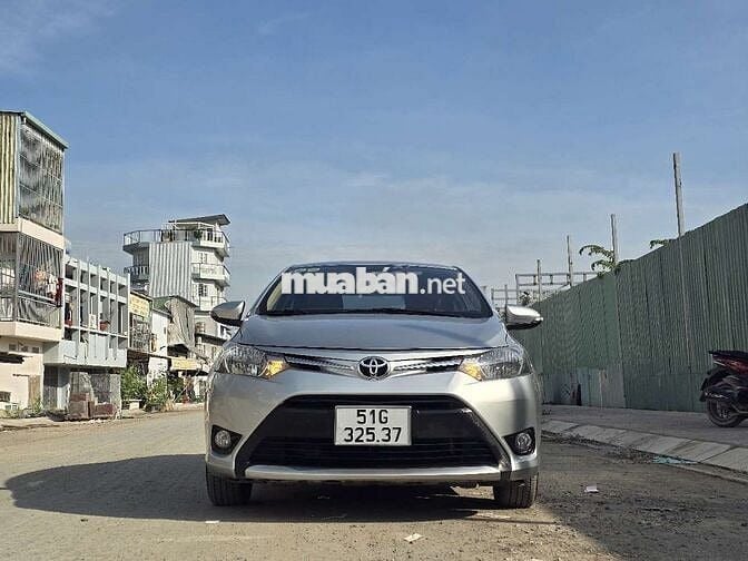 VIOS 1.5E 2017 SỐ SÀN 133000KM BẢO HÀNH 1 NĂM