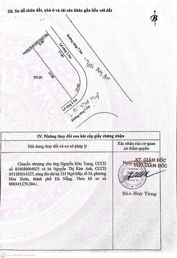 Bán lô đất 2 mặt tiền Hồ Xuân Hương và Trần Hưng Đạo, gần chợ