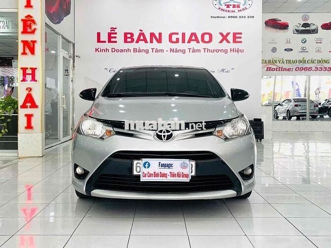 Toyota Vios 2017 1.5E MT xe gia đình 1 chủ mua mới
