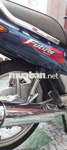 Xe máy Honda Future màu xanh