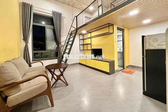 CĂN HỘ 1 TRỆT 1 GÁC SIÊU RỘNG FULL NỘI THẤT GIÁ MỀM NGAY TRUNG TÂM GV
