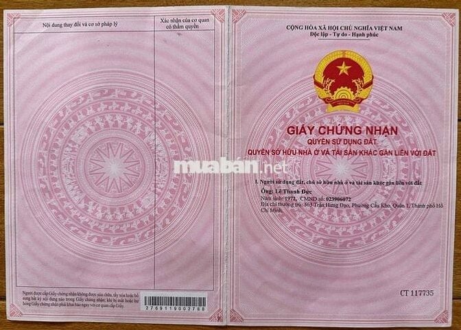 Chính chủ cần bán gấp đất lúa Tân An cách đường Lê Hữu Nghĩa 100m