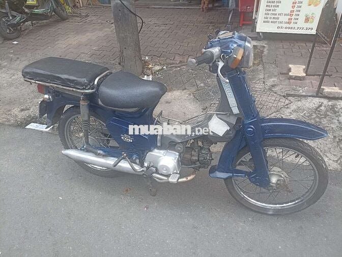 Honda Cub có đề zin đẹp cổ kiểng cà phê