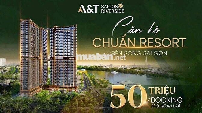 Cơ hội để sở hữu ngay căn hộ ven sông cao cấp với giá F0