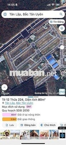 ĐẤT FULL THỔ CƯ SÁT NHÀ MÁY LEGO 5*16 cho thuê trọ, mặt bằng KD tốt ho