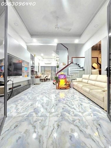 Nhà Hẻm Oto-Rẻ Nhất- 4 Tầng- 5x10m - 3 Phòng Ngủ Master-6 tỷ 150