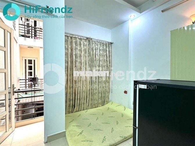 PHÒNG STUDIO BAN CÔNG MẶT TIỀN ĐƯỜNG_DƯƠNG BÁ TRẠC_GẦN CẦU NG VĂN CỪ