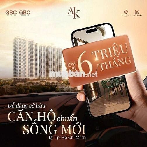 Căn hộ A&K Tower chỉ với 150 triệu ký HĐMB, góp mỗi tháng 6tr gồm VAT