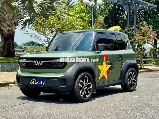 VinFast VF3 2024 - Màu xanh - 6.000km - Thuê pin