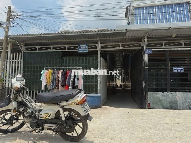 Bán dãy trọ 10 phòng : 287m2 (5x52) - Trung An - Củ Chi . Giá 2 tỷ 700