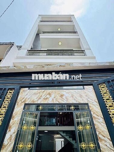 Nhà Mới, Hẻm Ô Tô, 93m2, Ngang 5m, 5 Tầng, 5PN, Lê Đức Thọ, Q. Gỏ Vấp